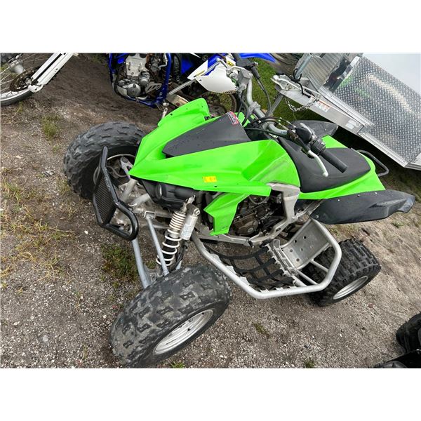 Green ATV - No Number or Info Located - No Title Required