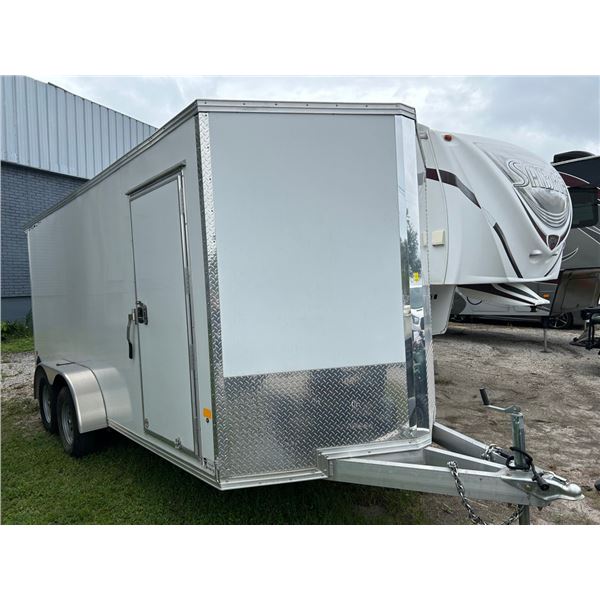 2023 Stealth 17'  T/A V-Nose Enclosed Trailer, Ramp/Side Door - New Condition,