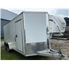 Image 1 : 2023 Stealth 17'  T/A V-Nose Enclosed Trailer, Ramp/Side Door - New Condition,
