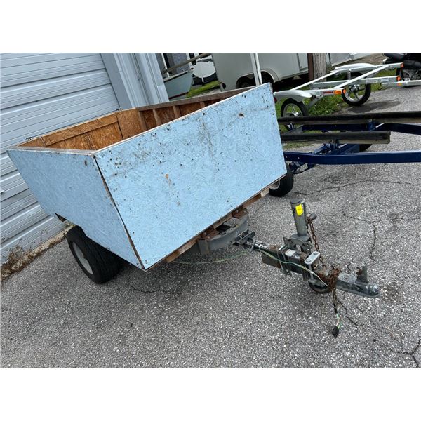 S/A Custom Small Utility Bed Trailer  4'  X  6'  - No Title Required