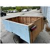 Image 2 : S/A Custom Small Utility Bed Trailer  4'  X  6'  - No Title Required