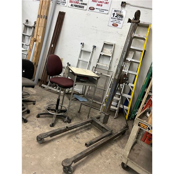 Helper Handle A/C Winch Lift