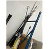 Image 1 : Asst. Fishing Poles w/Spinning, Deep Sea Reels, Ext. Gaft Hook