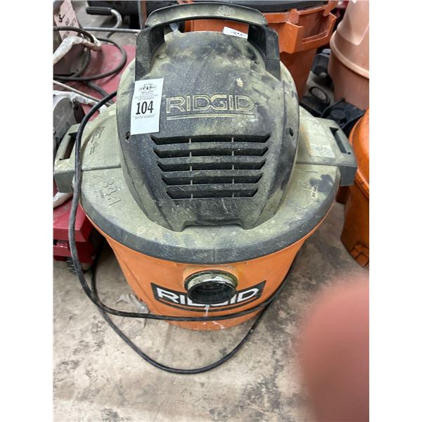 Ridgid Shop Vac