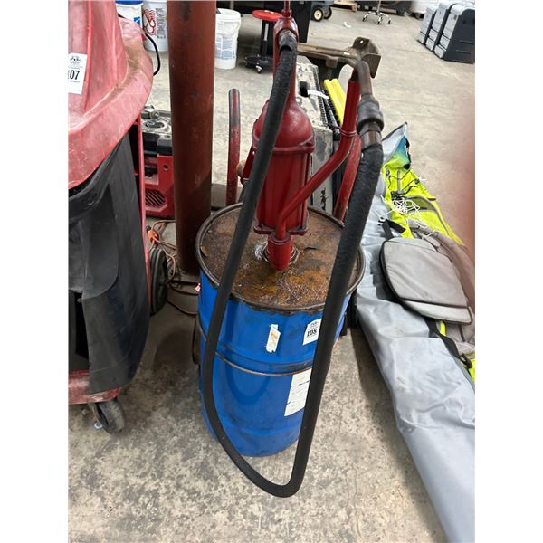 Drum w/Pump and Dolly