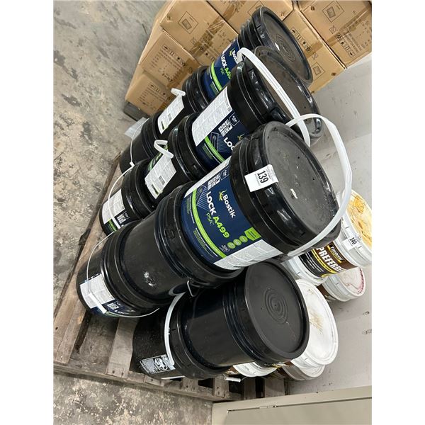 15-Bostic Lock A499 Soft Flooring Adhesive 5 Gal. - 15 X $