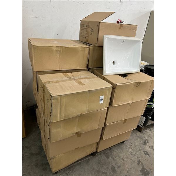 19-Undermount 23CM  X  40.5CM  X  53CM  New Sink - 19 X $