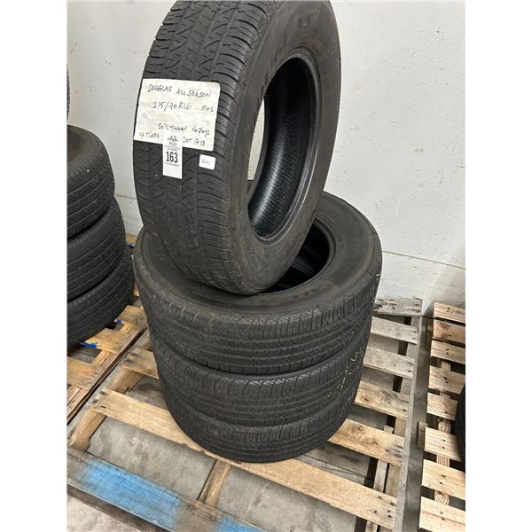 Douglas 215/70/16 Tires - Set of 4