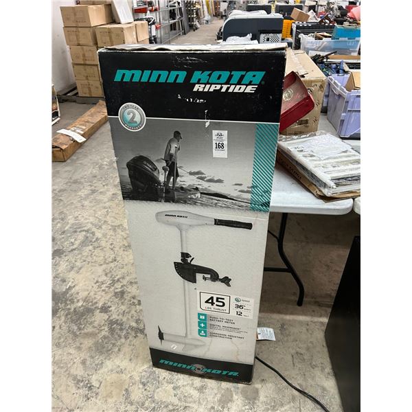 Minn Kota Riptide Trolling Motor in Box