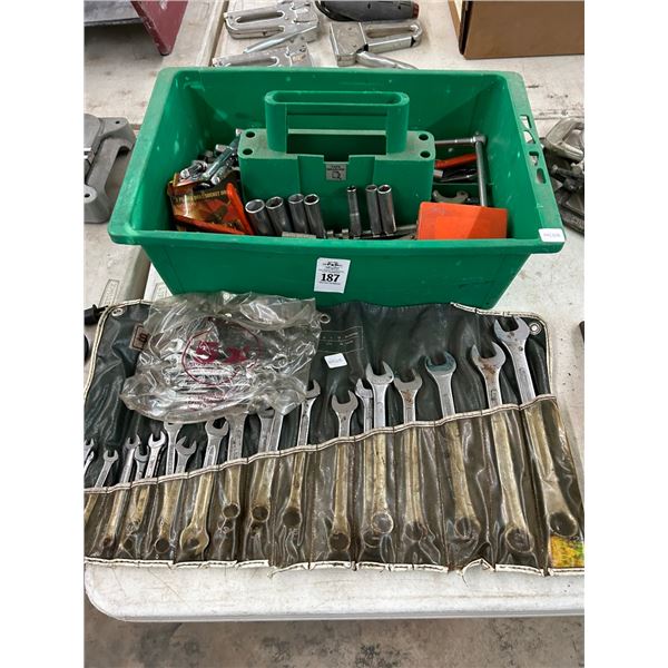 Combination Wrenches, Sockets, Tools