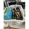 Image 1 : Bin w/Asst. Hand Tools/Hardware