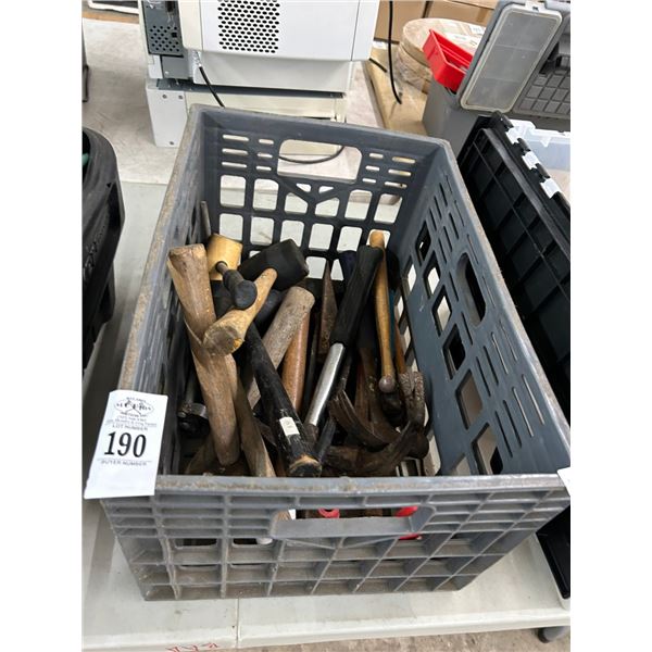 Crate w/Hammers/Mallets