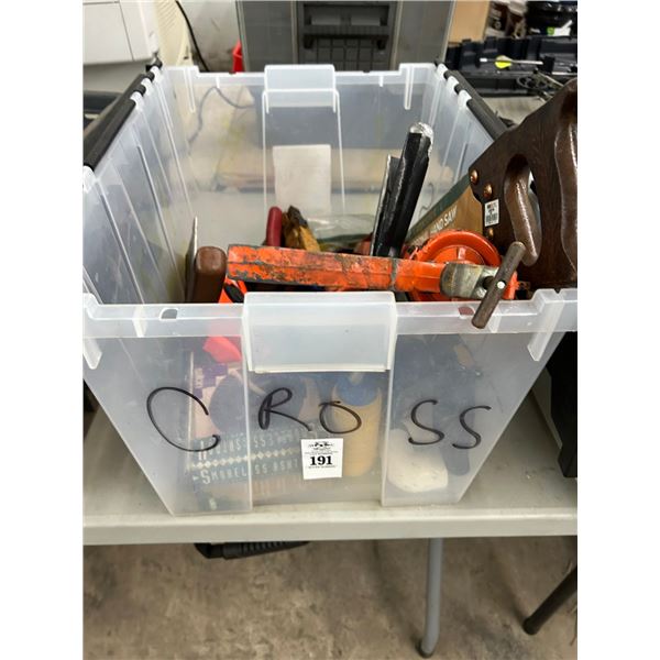 Caulk Guns, Staple Guns Saw, 100' Tape Measure