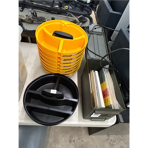 Sorting Bins, Ammo Box w/Literature