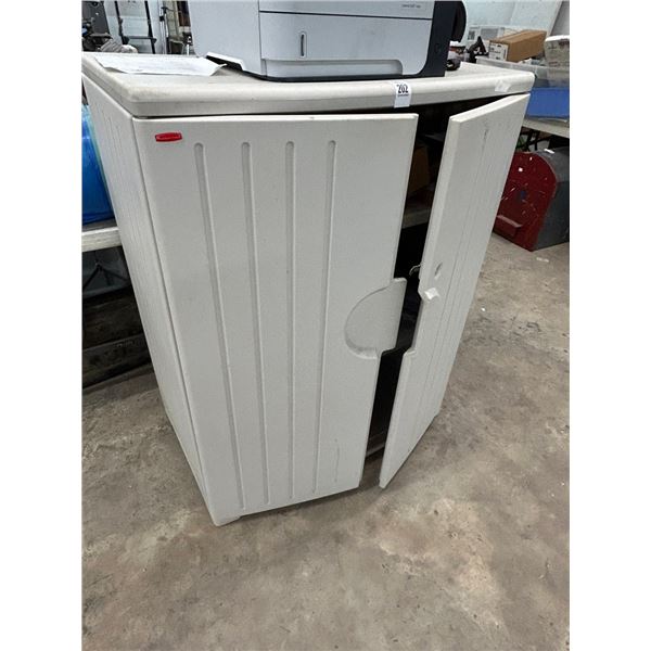 Rubbermaid Plastic Storage Cabinet