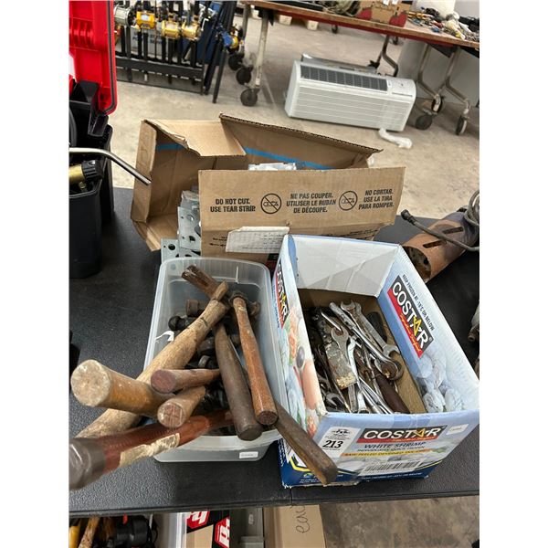 Wrenches, Hammers, Mounting Brackets