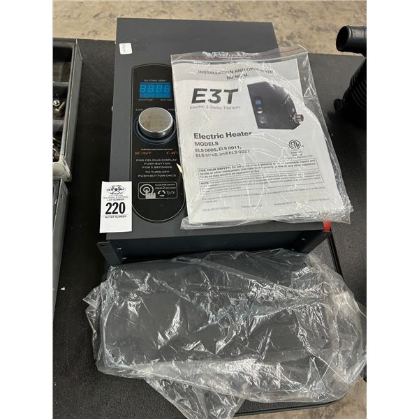 Raypak E3T Titanium Electric Heater