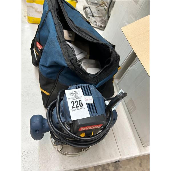 Ryobi Router w/Tool Bag