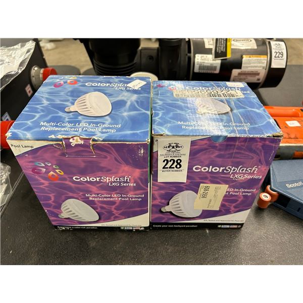 Replacement LED Pool Lamps - 2