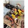 Image 1 : Large Lot of Asst. Cordless Tools , Some Batteries, Drill Kit