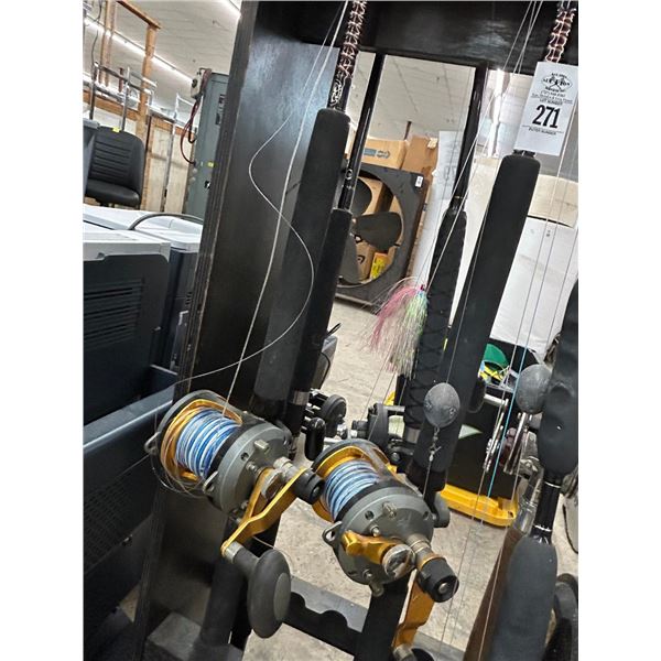 2-Qualia Deep Sea Rod Reel - 2 X $