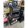 Image 3 : Craftsman 7 Compartment Stack Rolling Toolbox w/Some Tools