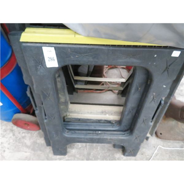 Plastic Sawhorses - 4