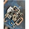 Image 1 : C Clamps, Pulley, Hooks, Tools