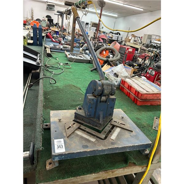 Bench Top Corner Shear