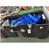 Image 1 : Large Storage Tote w/Wetsuit, Dive Boots, Scuba Gear