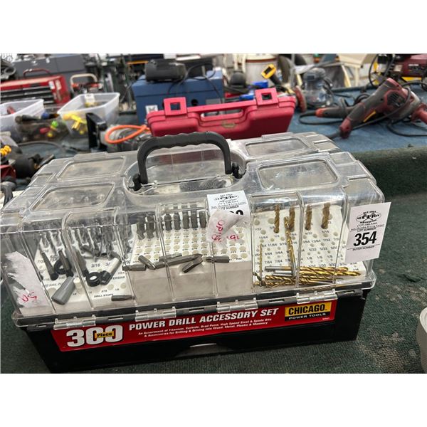 Power Drill Accessory Set w/Box