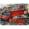 Image 1 : Metal Toolboxes 2 w/Asst. Wrenches/Sockets