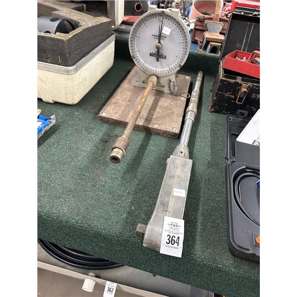 Large Tork Wrench w/Tester Gauge