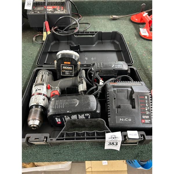 Porter Cable Cordless Drill w/2 Batteries/Charger