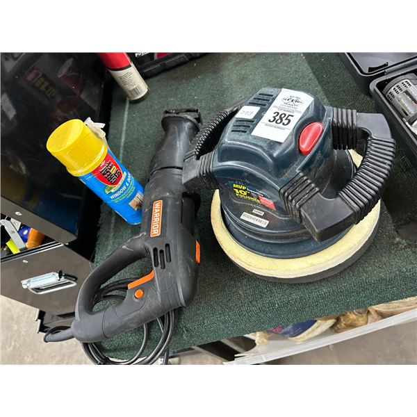 Orbital Buffer, Warrior Electric Sawzall, Foam Filler