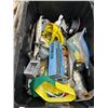 Image 2 : Lidded Tote w/Flow Meter, Lanyards, Hand Tools, Supplies