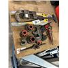 Image 1 : Pipe, PVC Cutters, Wrenches, Threaders