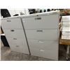 Image 1 : Grey Hon 4 Drawer Lateral Files - Pair