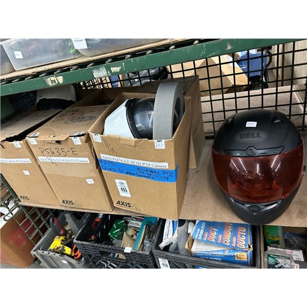 Security Camera Housing, Motorcycle Helmet