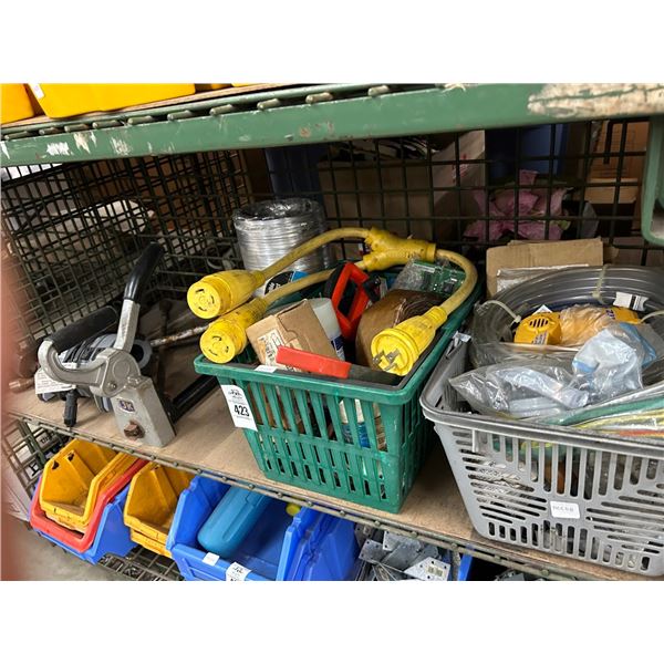 Shore Power Splitter, Tailgate Starter, Hitch Sleeves, Flex Duct, More