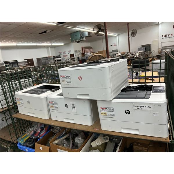 4-HP Laser Jet Pro M402DN/E - 4 X $