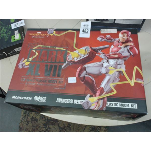 Marvel Spiderman Mark XLV11 Avengers Plastic Model Kit