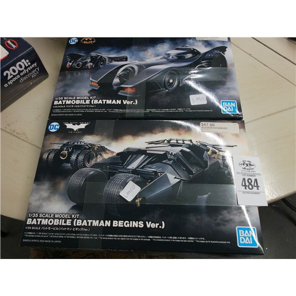 2-DC Batmobile Models - 2 X $