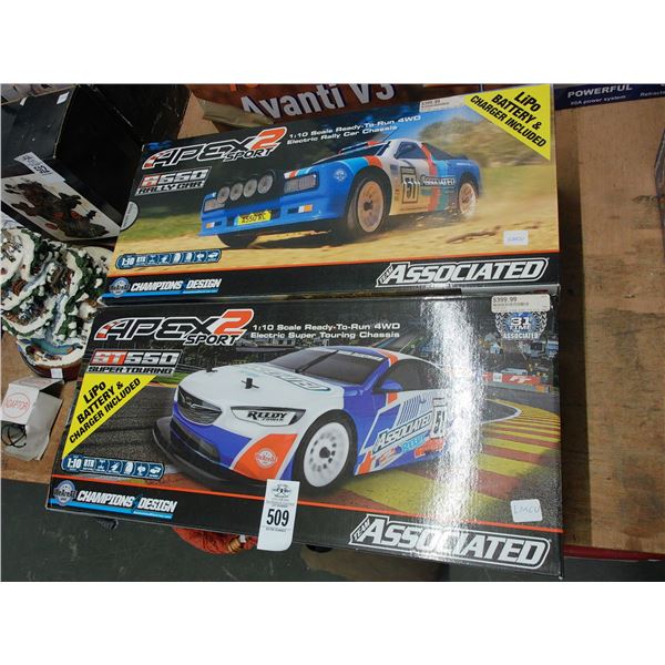 2-Apex 2 Sport 4 Wheel Drive Rc Touring Car - 2 X $