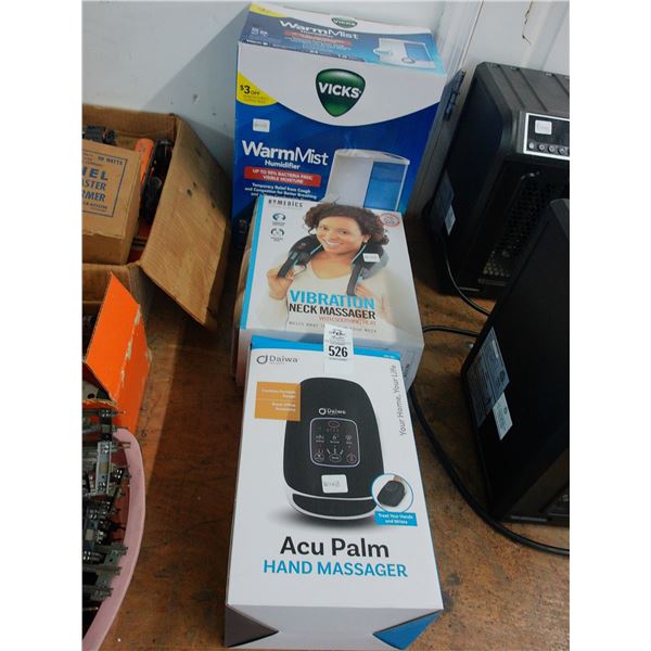 Vic Humidifier, Neck/Hand Massager