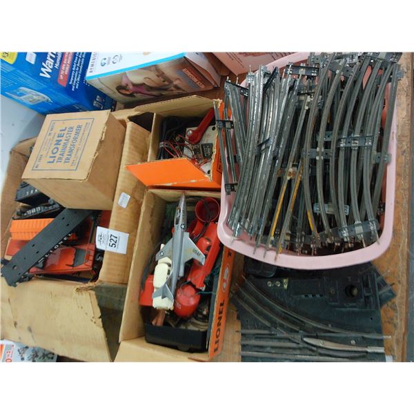 Lionel Train Vintage Train Cars, Transformer, Tracks, Accessories
