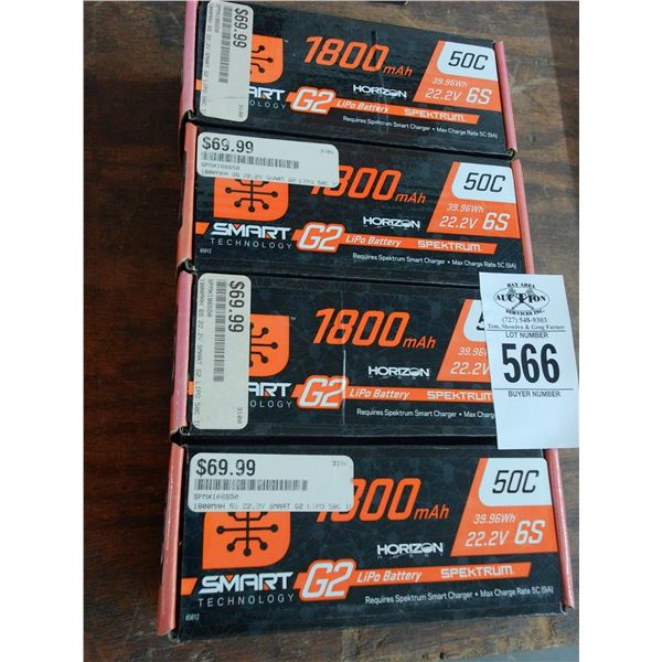 4-1800MNH  Battery - 4 X $