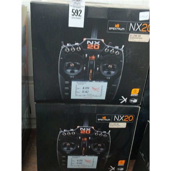 2-Spektrum NX20 RC Controller - 2 X $