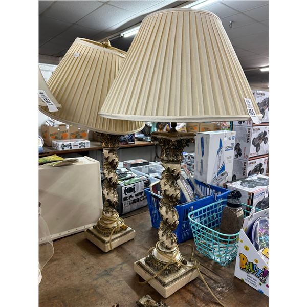 Decorator Lamps - Pair