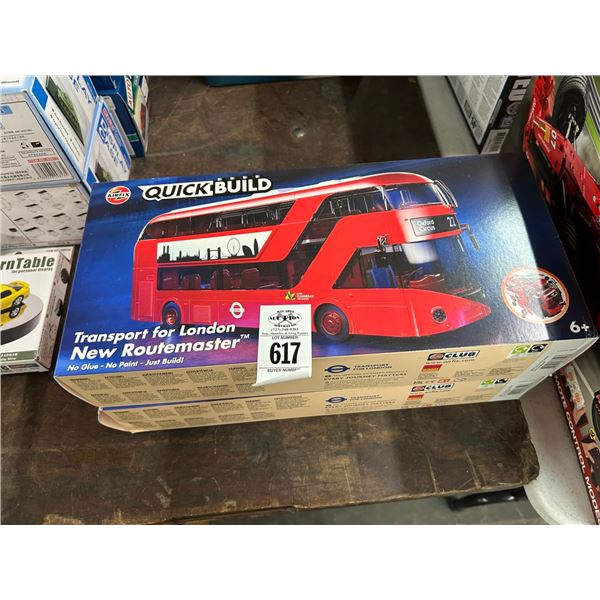 2-London Bus Models - 2 X $